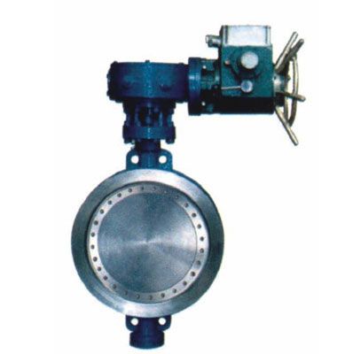 電動對夾金屬硬密封蝶閥